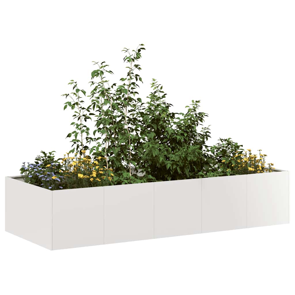 Vidaxx Pflanzgefäß 200x80x40 cm Edelstahl