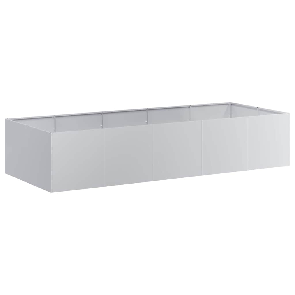 Vidaxx Pflanzgefäß 200x80x40 cm aus verzinktem Stahl