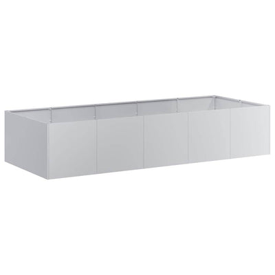 Vidaxx Pflanzgefäß 200x80x40 cm aus verzinktem Stahl