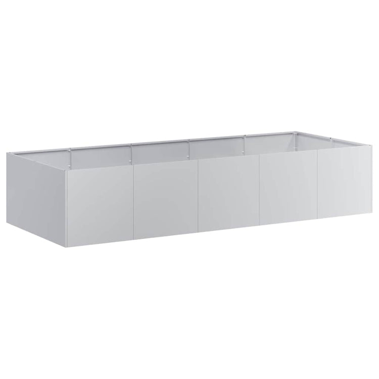 Vidaxx Pflanzgefäß 200x80x40 cm aus verzinktem Stahl