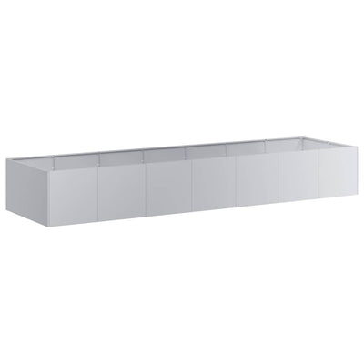 Vidaxx Pflanzgefäß 280x80x40 cm aus verzinktem Stahl