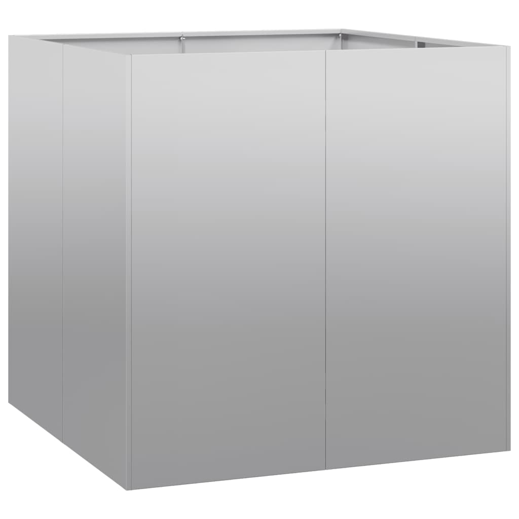 Vidaxx Pflanzgefäß 80x80x80 cm aus verzinktem Stahl