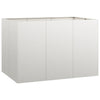 Vidaxx Pflanzgefäß 120x80x80 cm Edelstahl