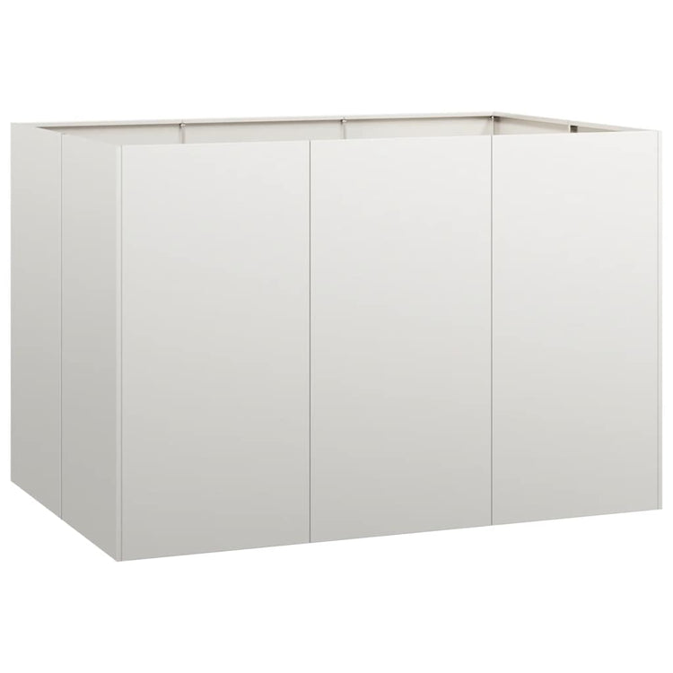Vidaxx Pflanzgefäß 120x80x80 cm Edelstahl