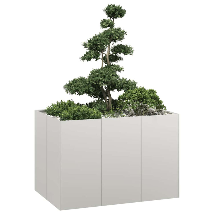 Vidaxx Pflanzgefäß 120x80x80 cm Edelstahl