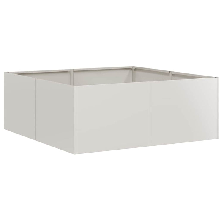 Vidaxx Pflanzgefäß 80x80x30 cm Edelstahl