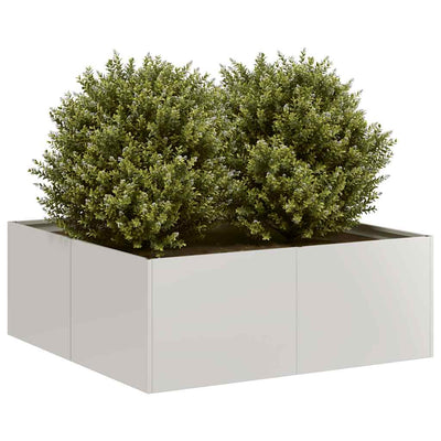 Vidaxx Pflanzgefäß 80x80x30 cm Edelstahl