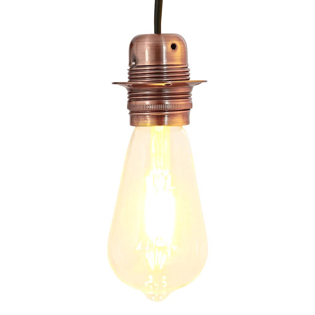 VidaXL Lampenfassungen 2 Stück Rotbronze E27
