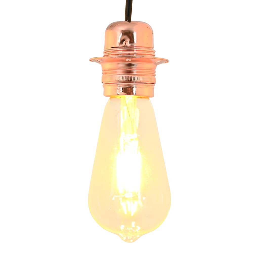 VidaXL Lampenfassungen 2 Stück Roségold E27