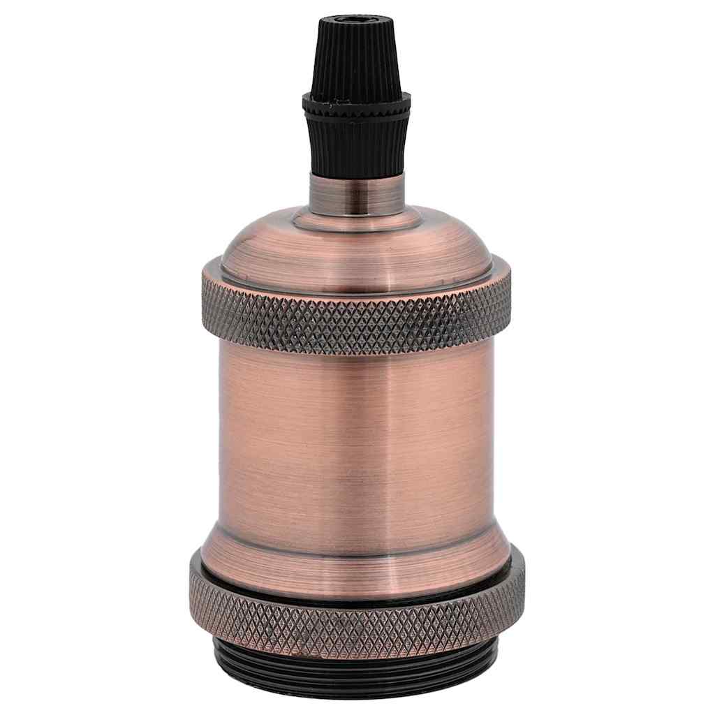 VidaXL Lampenfassungen 2 Stück Rotbronze E27