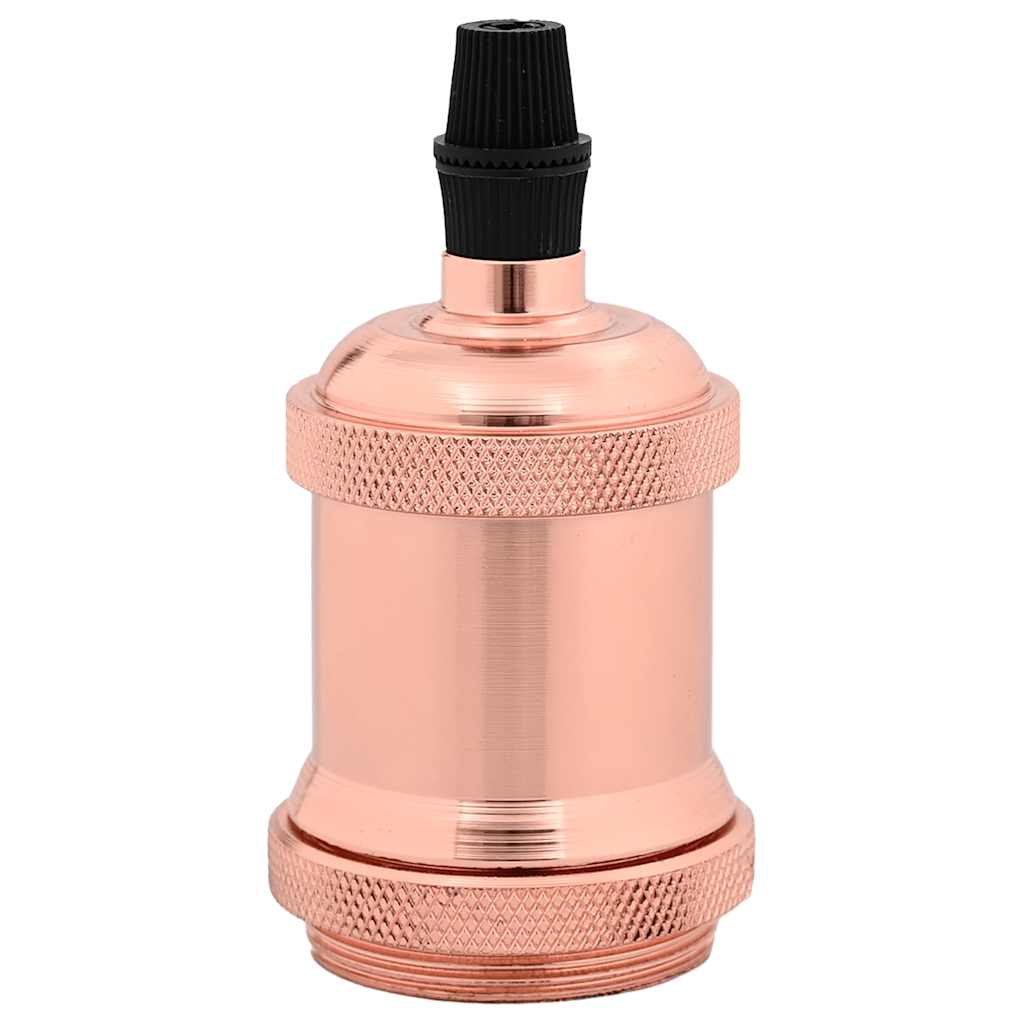 VidaXL Lampenfassungen 2 Stück Roségold E27