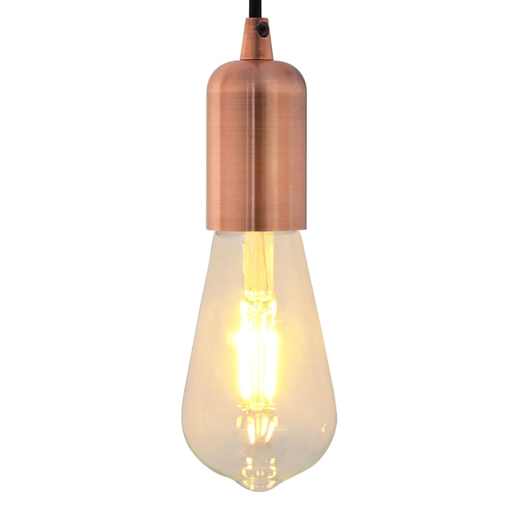 VidaXL Lampenfassungen 2 Stück Rotbronze E27