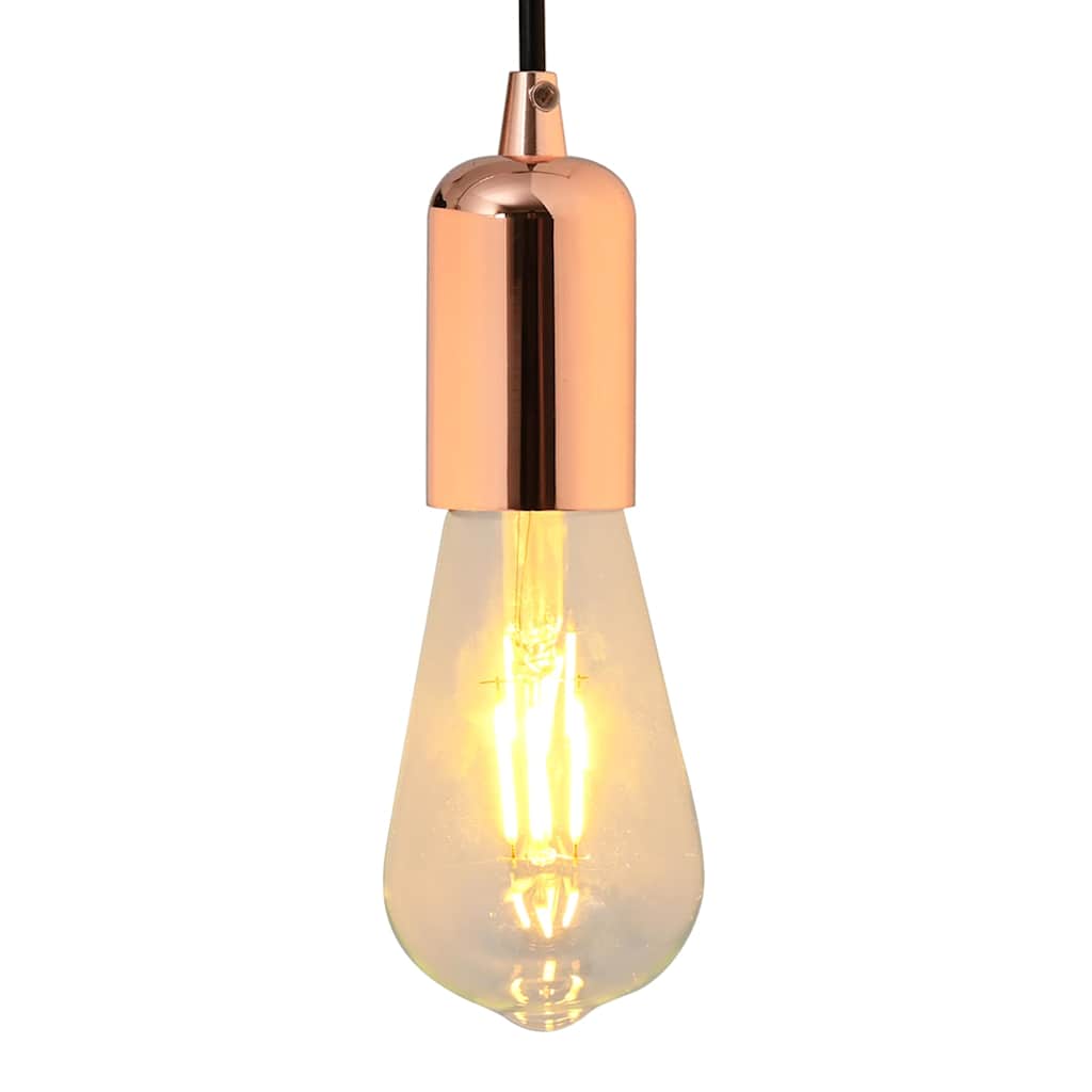 VidaXL Lampenfassungen 2 Stück Roségold E27