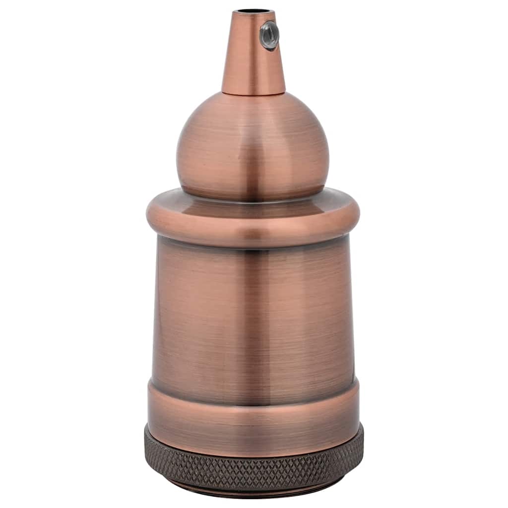 VidaXL Lampenfassungen 2 Stück Rotbronze E27