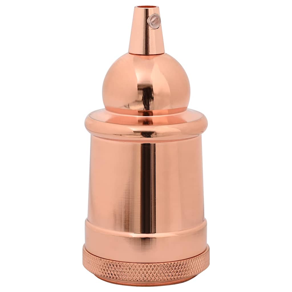 VidaXL Lampenfassungen 2 Stück Roségold E27