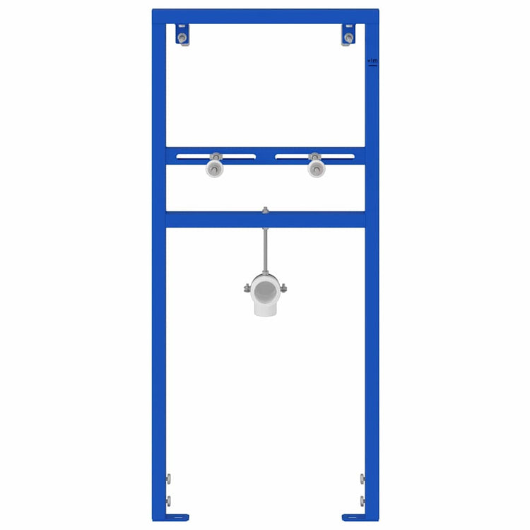 Vidaxx Badezimmer-Wandhalterung blau 50 x 3 x 112 cm