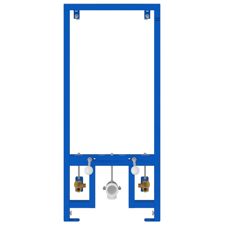 Vidaxx Badezimmer-Wandhalterung blau 50 x 3 x 112 cm