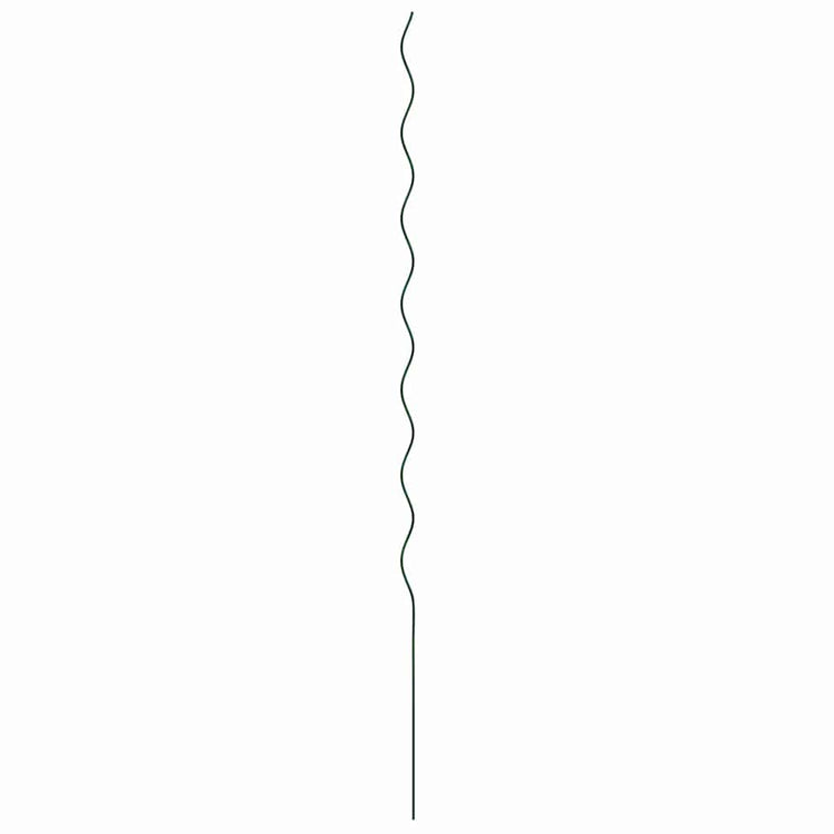 VidaXL Pflanzenstütze 20 Stück grün 110 x 0,6 x 0,6 cm Stahl