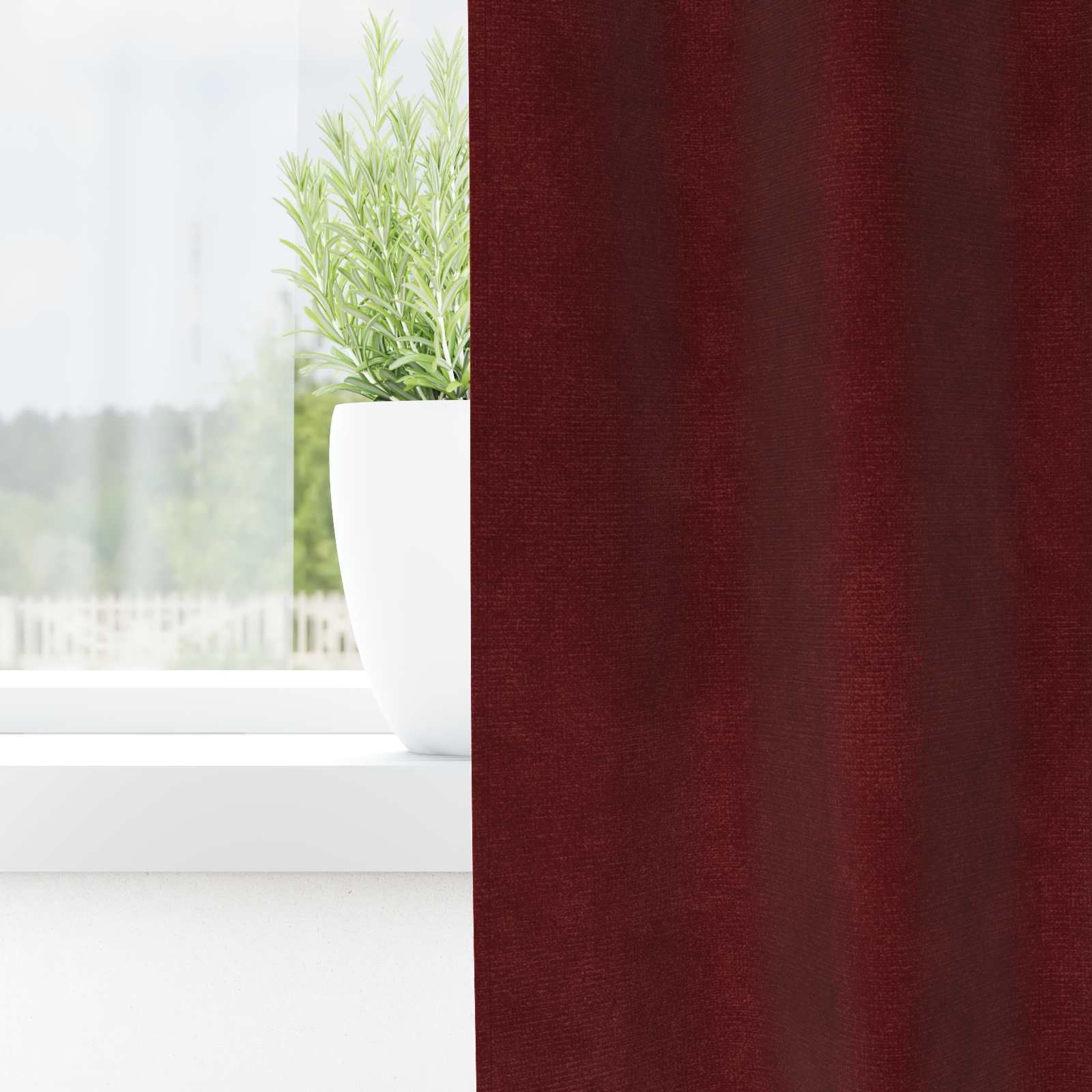Vidaxx Verdunkelungsvorhänge 2 Stk. Weinrot 140 x 140 cm Samt