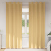 Vidaxl Verdunkelungsvorhänge mit Ringen 2 Stück Beige 245 x 140 cm