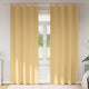 VidaXL Verdunkelungsvorhänge mit Ringen 2 Stück Beige 260 x 140 cm