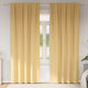 VidaXL Verdunkelungsvorhänge mit Ringen 2 Stück Beige 260 x 140 cm