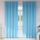 Vidaxl Verdunkelungsvorhänge mit Ringen 2 Stück Hellblau 260 x 140 cm