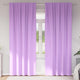Vidaxl Verdunkelungsvorhänge mit Ringen 2 Stück Lila 225 x 140 cm