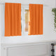 VidaXL Verdunkelungsvorhänge mit Ringen 2 Stück leuchtend orange 140 x 140 cm