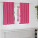 Vidaxl Verdunkelungsvorhänge mit Ringen 2 Stück leuchtend rosa 140 x 140 cm