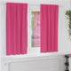 Vidaxl Verdunkelungsvorhänge mit Ringen 2 Stück leuchtend rosa 175 x 140 cm