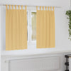 Vidaxl Verdunkelungsvorhänge mit Ringen 2 Stück Beige 140 x 140 cm