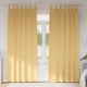 Vidaxl Verdunkelungsvorhänge mit Ringen 2 Stück Beige 245 x 140 cm
