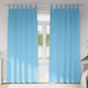 Vidaxl Verdunkelungsvorhänge mit Ringen 2 Stück Hellblau 260 x 140 cm