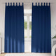 Vidaxl Verdunkelungsvorhänge mit Ringen 2 Stück dunkelblau 260 x 140 cm