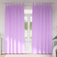 Vidaxl Verdunkelungsvorhänge mit Ringen 2 Stück Lila 225 x 140 cm