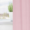 Vidaxl Verdunkelungsvorhänge mit Ringen 2 Stück Babyrosa 175 x 140 cm