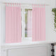 Vidaxl Verdunkelungsvorhänge mit Ringen 2 Stück Babyrosa 175 x 140 cm