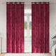 VidaXL Samtvorhänge 2 Stk. Weinrot 260 x 140 cm Samt