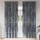 VidaXL Samtvorhänge 2 Stück Silbergrau 245 x 140 cm Samt