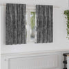 VidaXL Samtvorhänge mit Gardinen 2 Stück Grau 140 x 140 cm Samt
