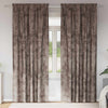 VidaXL Samtvorhänge 2 Stück Cappuccino 225 x 140 cm Samt