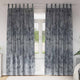 VidaXL Samtvorhänge 2 Stk. Silbergrau 260 x 140 cm Samt