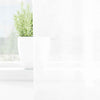 Vidaxx Voile-Vorhang mit Gardinen 2 Stück weiß 225 x 140 cm Polyester