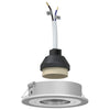 VidaXL Strahler Silber 9 x 9 x 2 cm Aluminium