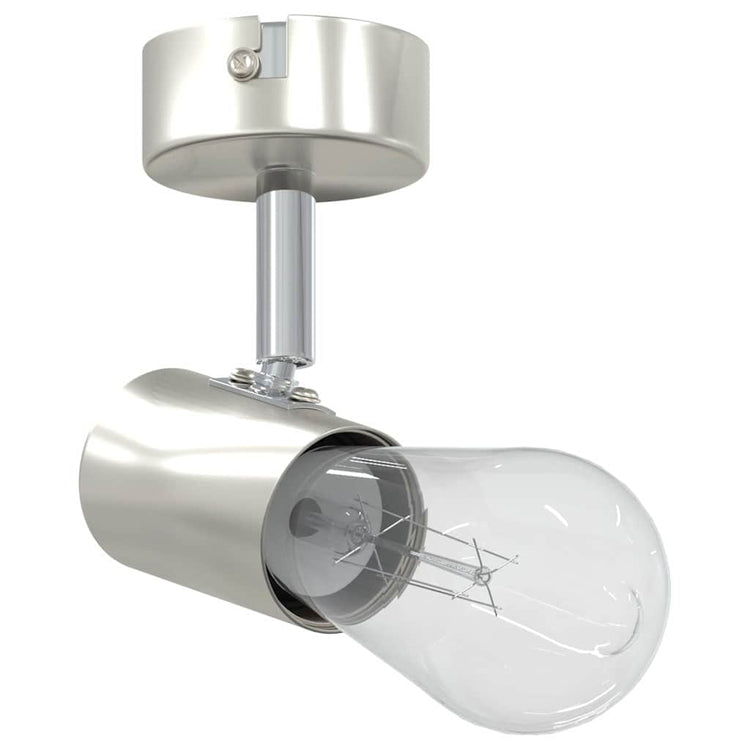 Vidaxx Deckenstrahler mit Spots Nickel 6,5 x 6 x 11,5 cm Metall