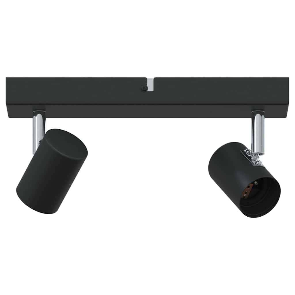 Vidaxx Deckenstrahler mit Strahlern Schwarz 26 x 6,5 x 11,5 cm Metall