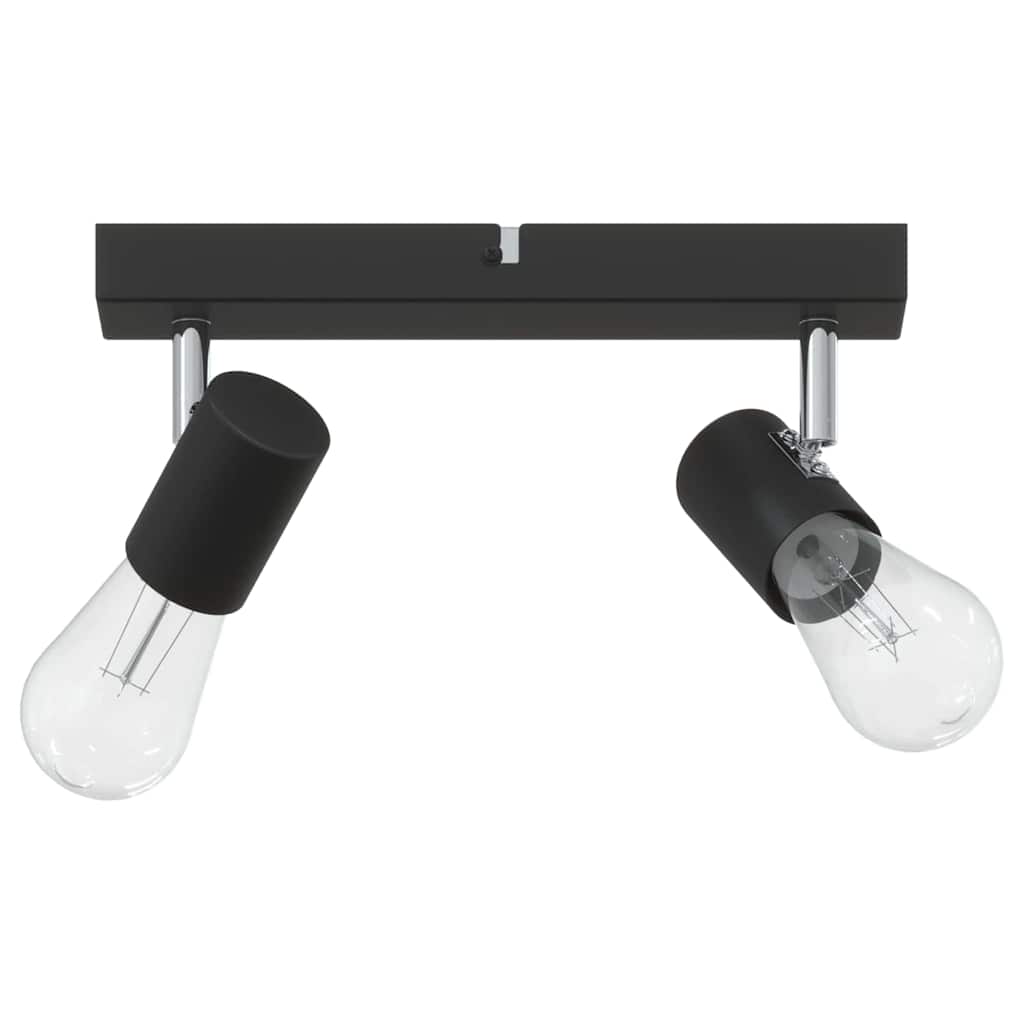 Vidaxx Deckenstrahler mit Strahlern Schwarz 26 x 6,5 x 11,5 cm Metall