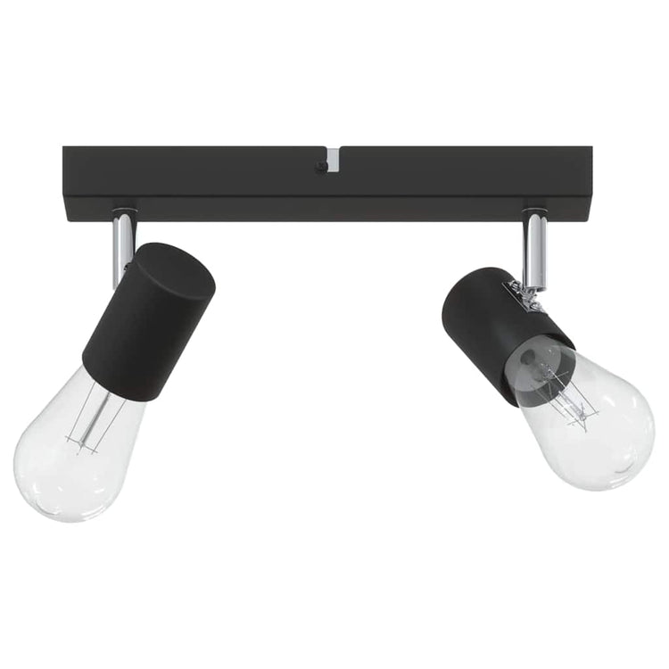 Vidaxx Deckenstrahler mit Strahlern Schwarz 26 x 6,5 x 11,5 cm Metall