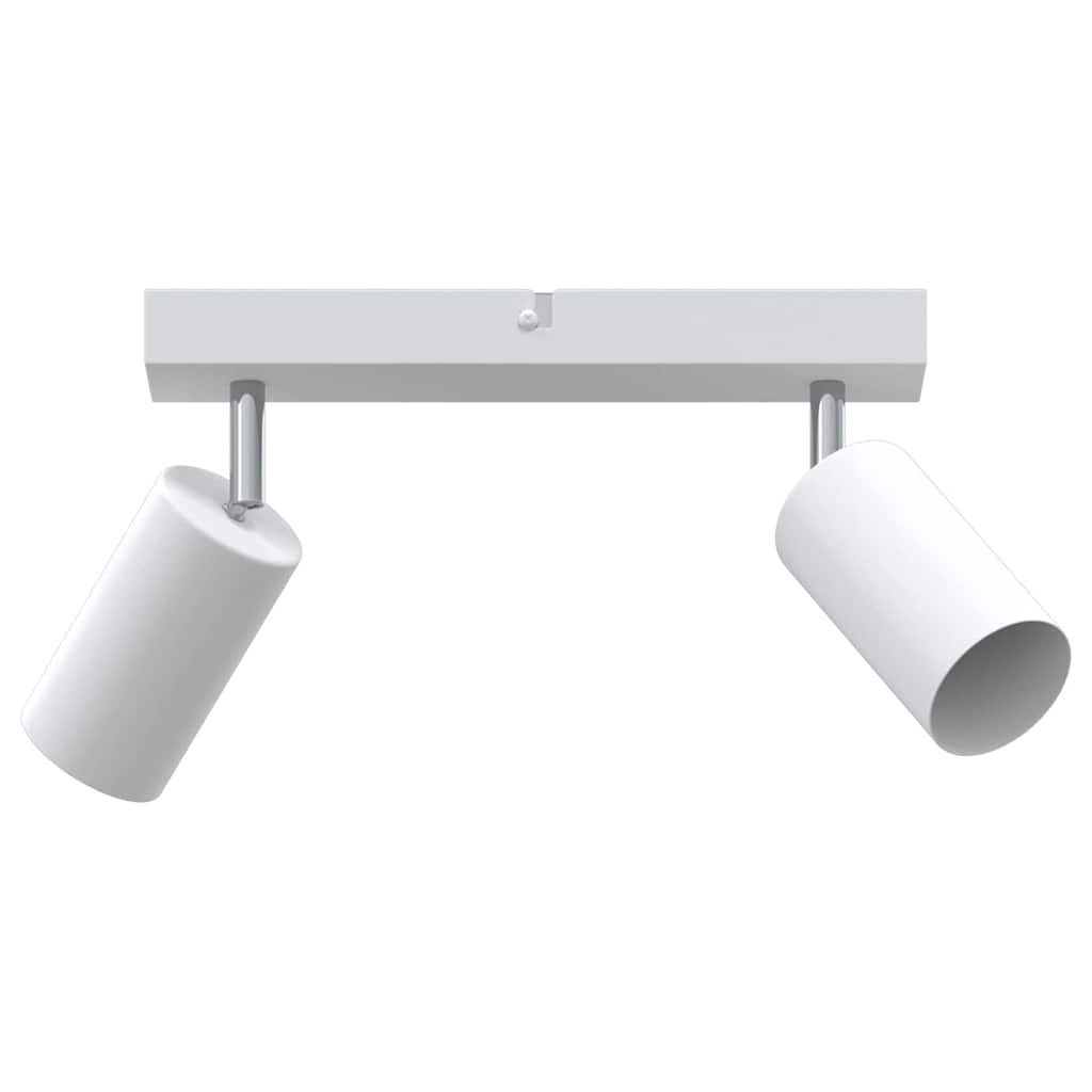 Vidaxx Deckenstrahler mit Spots weiß 26 x 6 x 16 cm aus Metall